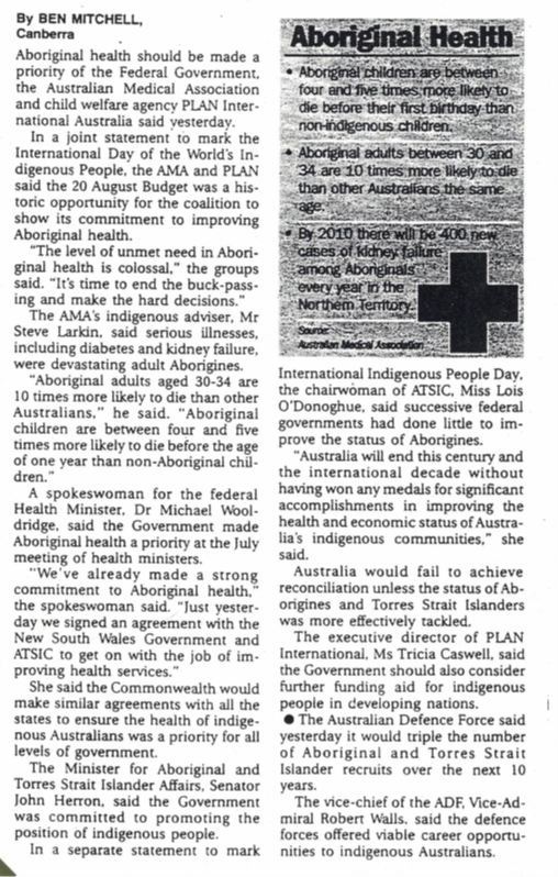 The Age 10 August 1996