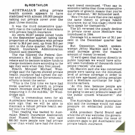 The Daily Telegraph 19 November 1999